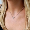 Thumbnail Image 2 of Alex Woo Necklace Letter Y Sterling Silver