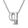 Thumbnail Image 1 of Alex Woo Necklace Letter Q Sterling Silver