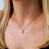 Thumbnail Image 2 of Alex Woo Necklace Letter Q Sterling Silver