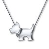 Thumbnail Image 1 of Alex Woo Scottie Dog Necklace Sterling Silver