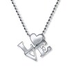 Thumbnail Image 1 of Alex Woo Cities Love Necklace Sterling Silver