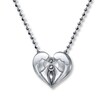 Thumbnail Image 1 of Alex Woo Angel Necklace Sterling Silver