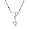 Thumbnail Image 1 of Alex Woo Signs Arrow Necklace Sterling Silver