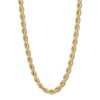Thumbnail Image 1 of Glitter Rope Chain Necklace 10K Yellow Gold 20" Length