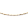 Thumbnail Image 0 of Solid Glitter Rope Chain Necklace 14K Yellow Gold 20" Length 2mm