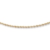 Thumbnail Image 1 of Solid Glitter Rope Chain Necklace 14K Yellow Gold 20" Length 2mm