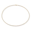 Thumbnail Image 1 of Solid Glitter Rope Chain Necklace 14K Yellow Gold 20" Length 2mm