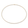 Thumbnail Image 2 of Solid Glitter Rope Chain Necklace 14K Yellow Gold 20" Length 2mm