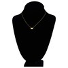 Thumbnail Image 4 of Floating Disc Necklace 14K Yellow Gold 18"