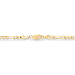 Figaro Link Chain 14K Yellow Gold 20