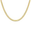Thumbnail Image 1 of Solid Curb Chain Necklace 14K Yellow Gold 24" Length 5mm