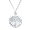 Thumbnail Image 1 of Message Locket Sterling Silver 18" Length