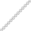 Thumbnail Image 1 of Round Disc Choker Necklace 14K White Gold 14" Adjustable