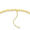 Thumbnail Image 2 of Round Disc Necklace 14K Yellow Gold 16" Adjustable