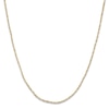Thumbnail Image 1 of Solid Tornado Chain Necklace 14K Yellow Gold 16" Length 0.84mm