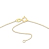 Thumbnail Image 2 of Disc Heart Necklace 14K Yellow Gold 16" Adjustable