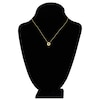 Thumbnail Image 3 of Disc Heart Necklace 14K Yellow Gold 16" Adjustable