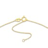 Thumbnail Image 3 of Disc Star Necklace 14K Yellow Gold 16" Adjustable