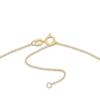 Thumbnail Image 2 of Clover Necklace 14K Yellow Gold 16" Adjustable