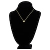 Thumbnail Image 3 of Clover Necklace 14K Yellow Gold 16" Adjustable