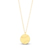 Thumbnail Image 1 of Baseball Necklace 14K Yellow Gold 16" Adjustable