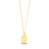 Thumbnail Image 2 of Baseball Necklace 14K Yellow Gold 16" Adjustable