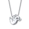Thumbnail Image 1 of Alex Woo Koala Bear Necklace Sterling Silver