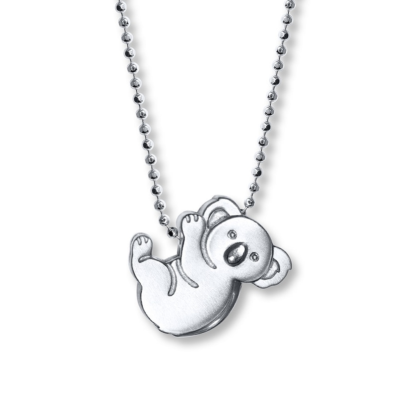Main Image 1 of Alex Woo Koala Bear Necklace Sterling Silver