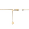 Thumbnail Image 2 of Station Choker Necklace 10K Yellow Gold 16" Adjustable