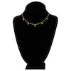 Thumbnail Image 4 of 16" Choker Cross Necklace 14K Yellow Gold 16"