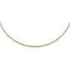 Thumbnail Image 1 of Solid Choker Necklace 14K Yellow Gold 16" Adjustable 2mm