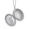 Thumbnail Image 1 of Oval 4-Picture Locket Sterling Silver 24"