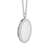 Thumbnail Image 2 of Oval 4-Picture Locket Sterling Silver 24"