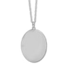 Thumbnail Image 3 of Oval 4-Picture Locket Sterling Silver 24"