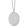 Thumbnail Image 4 of Oval 4-Picture Locket Sterling Silver 24"