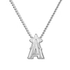 Thumbnail Image 1 of Alex Woo MLB Los Angeles Angels Necklace Sterling Silver 16"