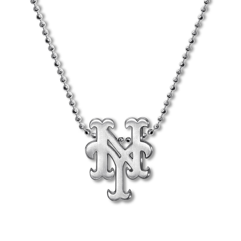 Alex Woo MLB New York Mets Necklace Sterling Silver 16"