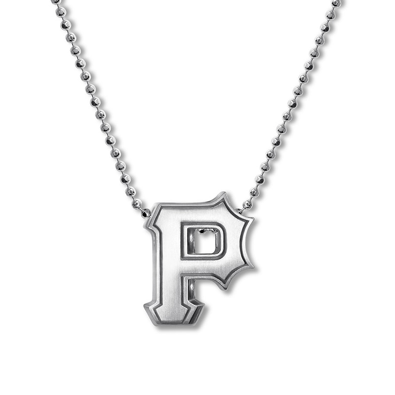 Alex Woo MLB Pittsburgh Pirates Necklace Sterling Silver 16"