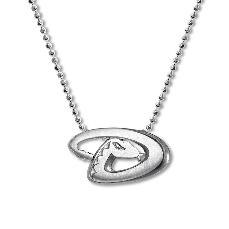 Main Image 1 of Alex Woo MLB Arizona Diamondbacks Necklace Sterling Silver 16"