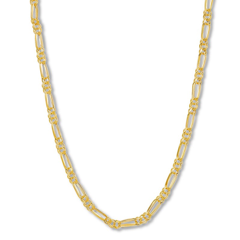 Link Chain Necklace 10K Yellow Gold 18" 3.5mm