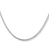 Thumbnail Image 1 of Semi-Solid Box Chain Sterling Silver 24" Length 1.15mm