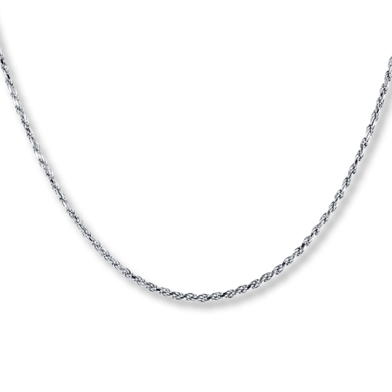 24 /& 32 Inches Sterling Silver Rope Chain Necklace 18