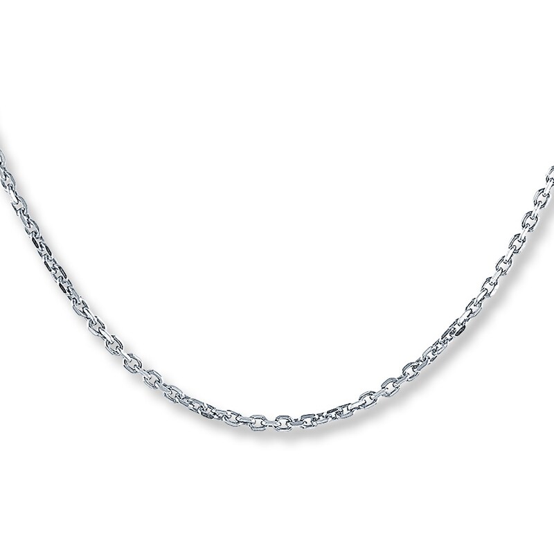 Main Image 1 of Solid Cable Chain Sterling Silver 24" Length 1.85mm