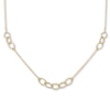Thumbnail Image 0 of Station Link Chain Necklace 14K Yellow Gold 30"
