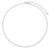 Thumbnail Image 1 of Solid Forzatina Chain Necklace Sterling Silver 24" Adjustable 1.4mm