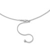 Thumbnail Image 2 of Solid Forzatina Chain Necklace Sterling Silver 24" Adjustable 1.4mm