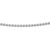 Thumbnail Image 3 of Solid Forzatina Chain Necklace Sterling Silver 24" Adjustable 1.4mm