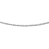 Thumbnail Image 2 of Solid Tubetto Chain Necklace Sterling Silver 24" Adjustable 1.3mm