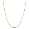Thumbnail Image 1 of Solid Glitter Rope Chain Necklace 14K Yellow Gold 22" 2.5mm