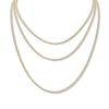 Thumbnail Image 0 of Triple Rope Chain Necklace 10K Yellow Gold 18"